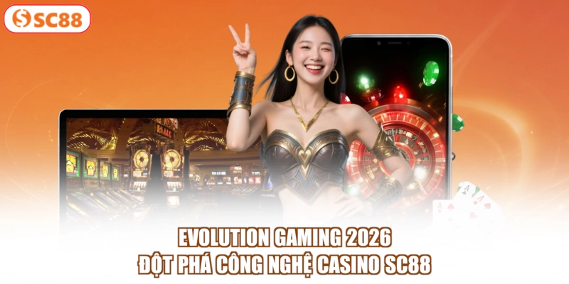 Evolution Gaming 2026 | Đột Phá Công Nghệ Casino SC88